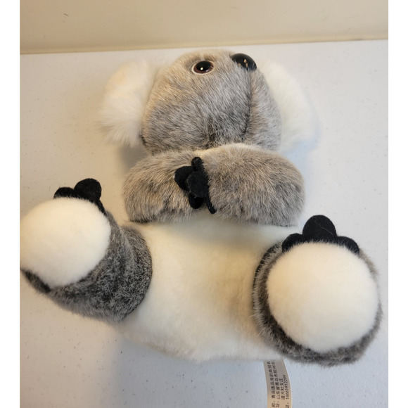 Gray Australian Koala Cute Soft Adorable Plush Stuffed Animal Toy 10" - Picture 4 of 8